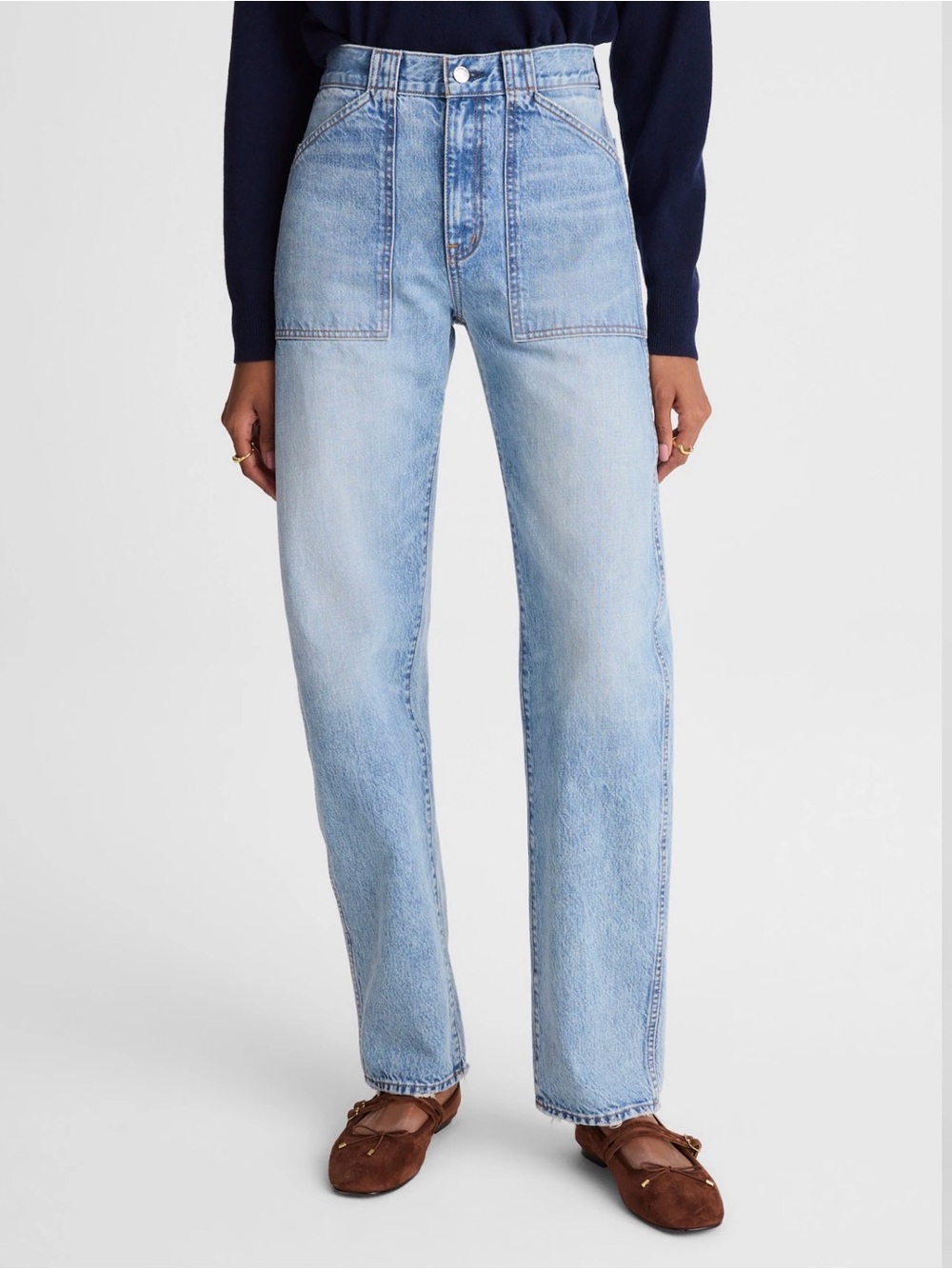 MADEWELL SIZE 26P The Balloon Jean NY539 $148 - Picture 2 of 8